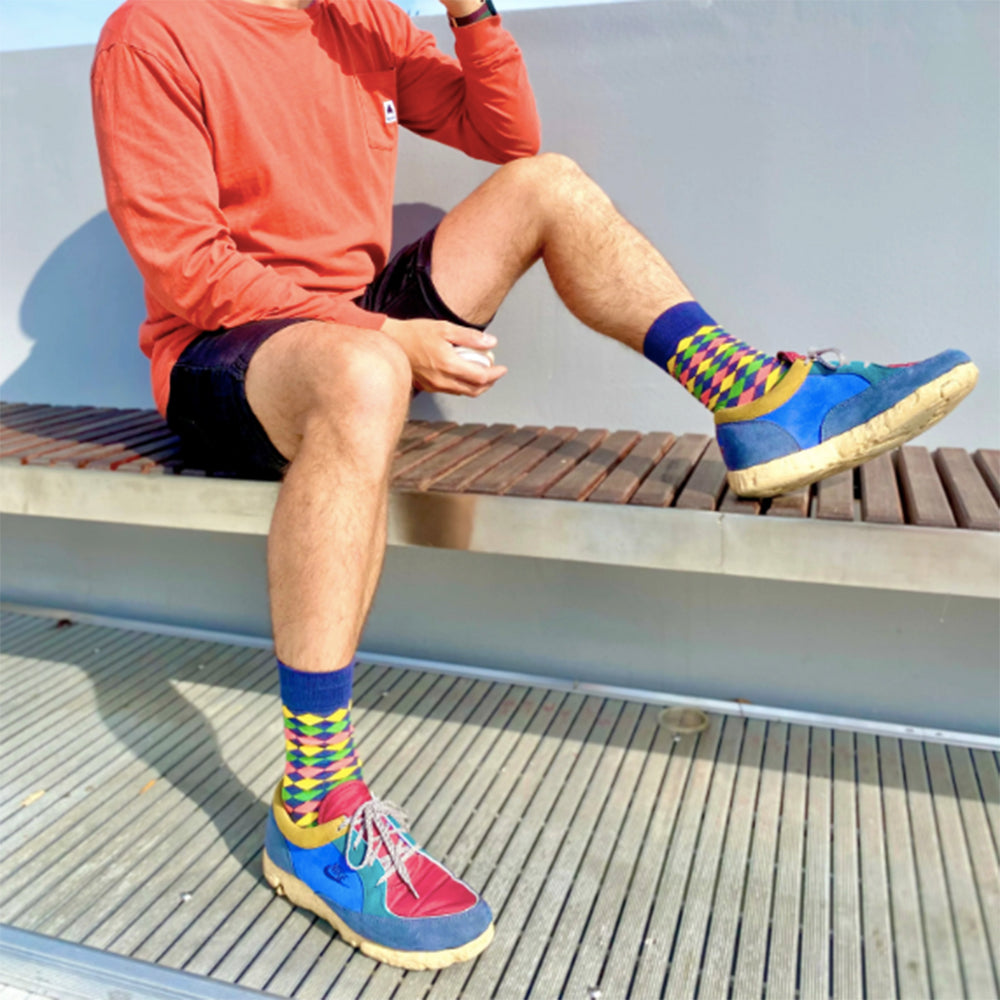 fun colourful 100% cotton irish socks