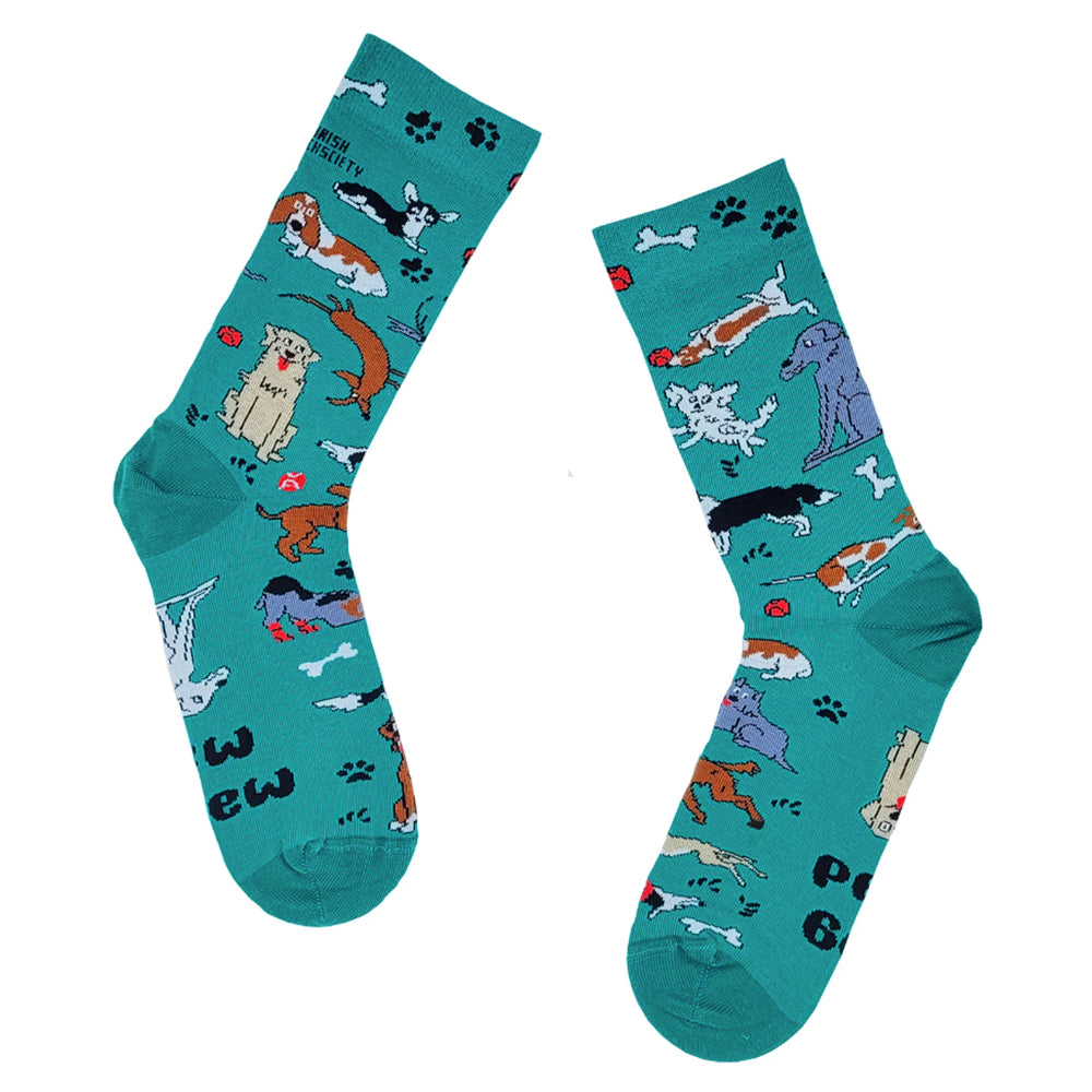 fun colourful 100% cotton irish socks