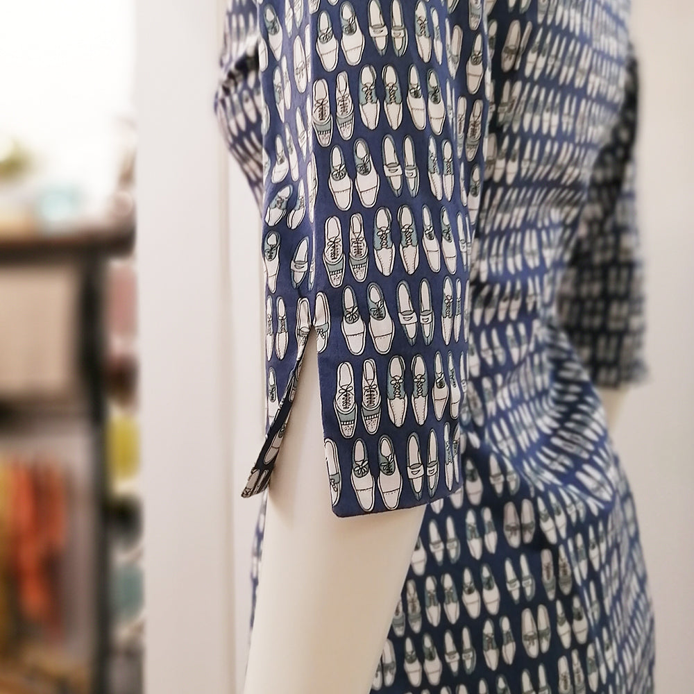 Fada Cotton Shirt Dress