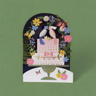 IDH_AL264 ALLJOY - 3D wedding cake with birds and flowers