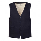 navy irish tweed waistcoat 