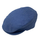 Vintage blue linen cap