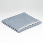 IDH Merino Cashmere 6 - Blue folded scarf