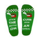 fun colourful 100% cotton irish socks 