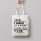 Shot of Whiskey Canvas Bag