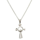 Irish Made Celtic Sterling Silver Cross Unique Necklace Toronto