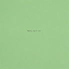 Square green notebook with maybe, maybe not